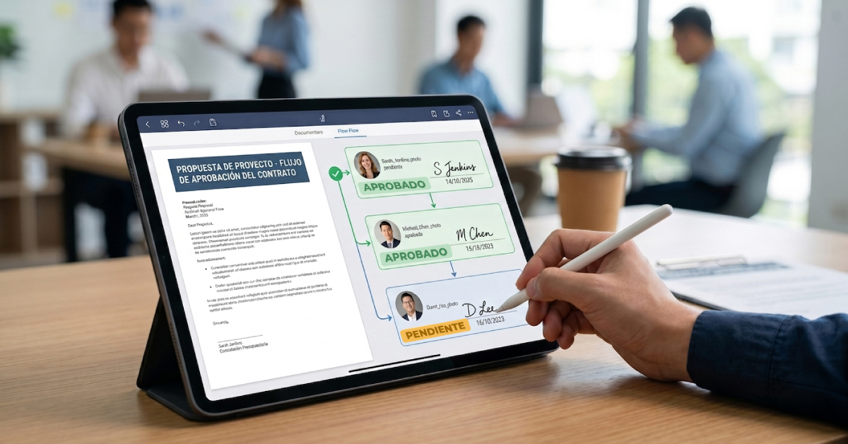 Dashboard Docusign eSignature gestión de contratos digitales